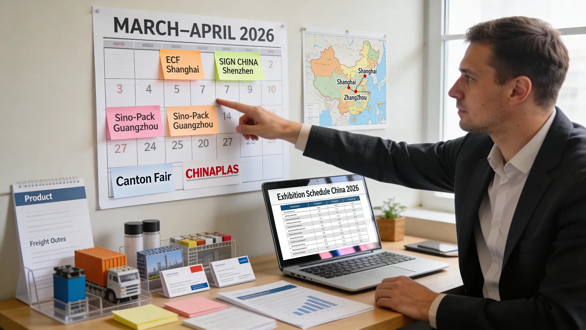 Msimu wa maonyesho Nchini China huanza Machi: maonyesho muhimu ya kutafuta wauzaji na vifaa