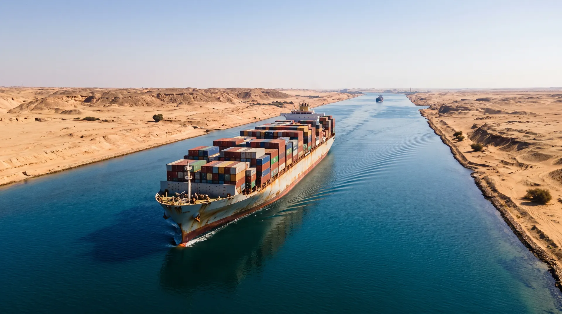 Surcharges kwa kifungu Cha Mfereji Wa Suez itaongezeka kwa theluthi